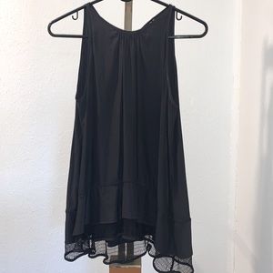 Lola & Sophie top with ruffle and mesh alike details